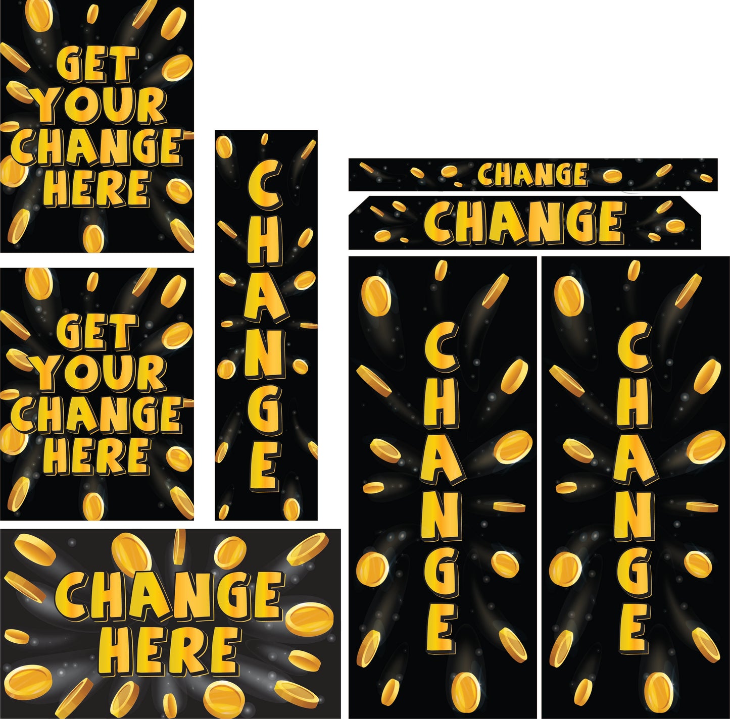 Thomas 3004 Change Machine Decal Kit