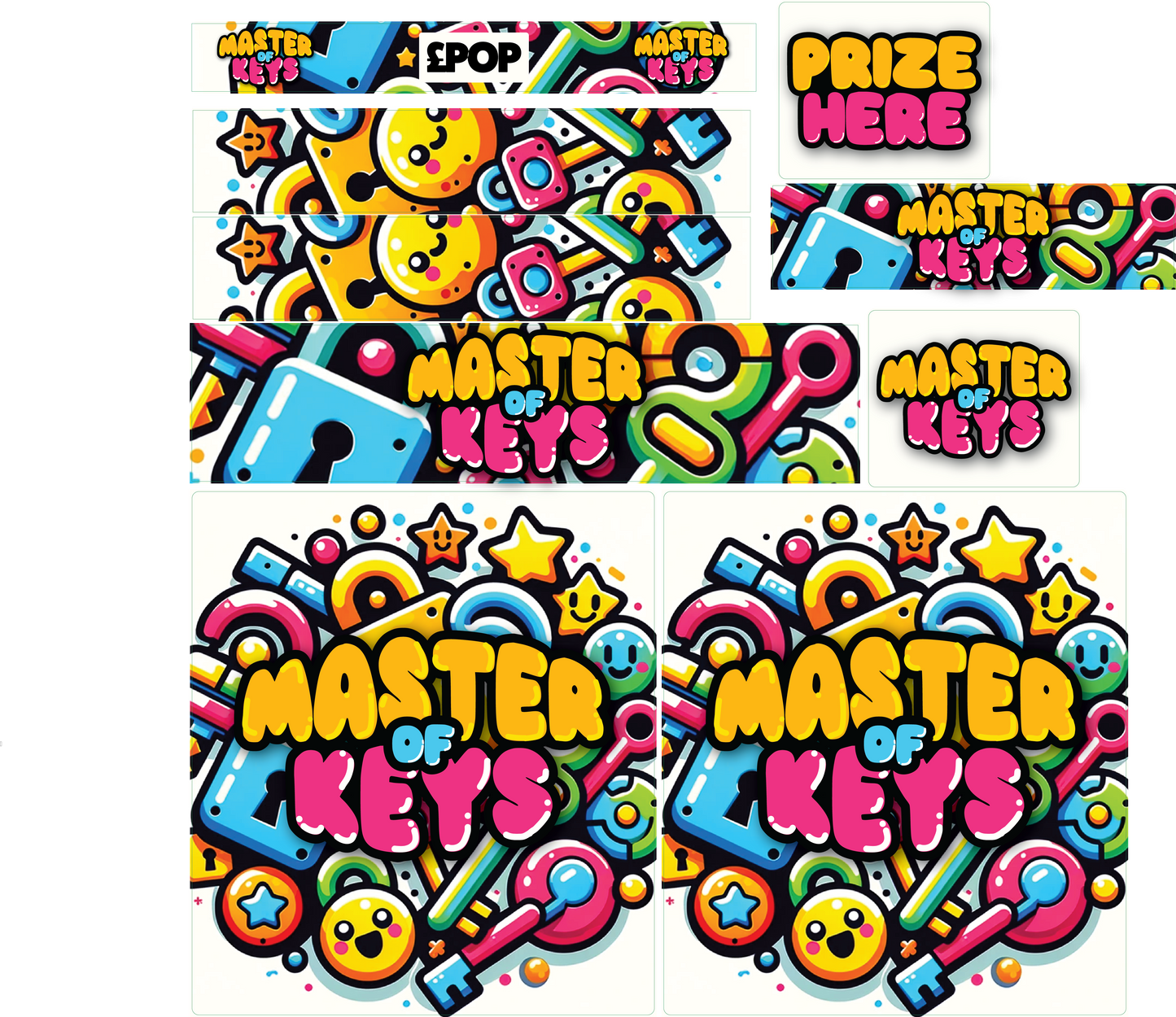 Keymaster Decal Kit - Master of Keys
