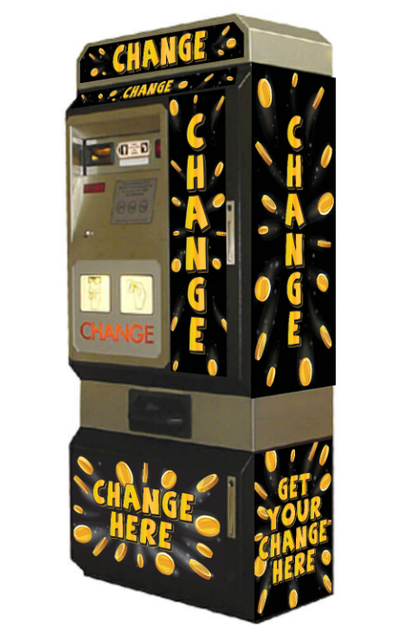 Thomas 3004 Change Machine Decal Kit